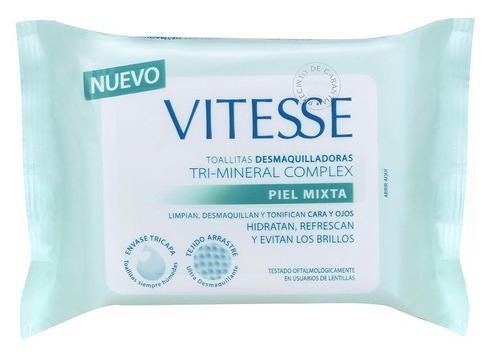 Chusteczki do makijażu ze sk&oacute;rą mieszaną 20 sztuk