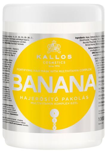 Bananowa maska do włosów 1000 ml
