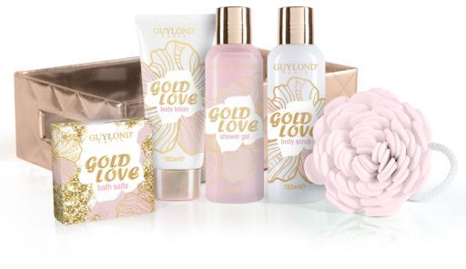 Zestaw do kąpieli Gold Love Basket