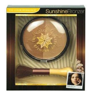 The Color Workshop Sunshine Bronzer w pudrze sun + pędzel