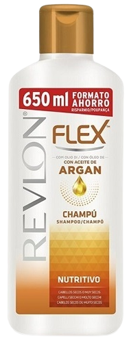 Flex odżywczy szampon z keratyną i olejem arganowym 650 ml