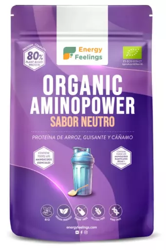 Energy Feelings Organiczne Amino Power Eco 80% 500 gr Opakowanie XL