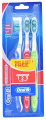 All Rounded Toothbrush Pack 3 sztuki