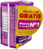 Dyskretne Maxi Podpaski na Nietrzymanie Moczu 12 sztuk