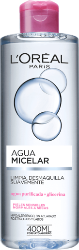 L'Or&eacute;al Paris Łagodna woda micelarna do sk&oacute;ry normalnej i suchej 400 ml