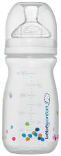 Butelka 240 ml ze smoczkiem silikonowym M (średni przepływ)