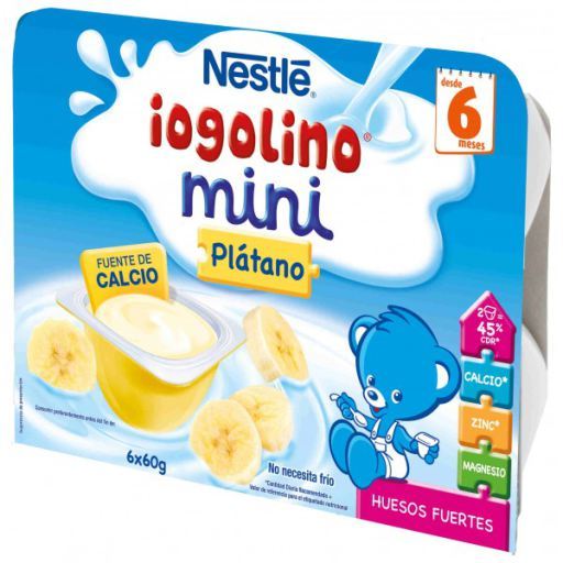 Mini Dairy Child with Banana 6 x 60 gr