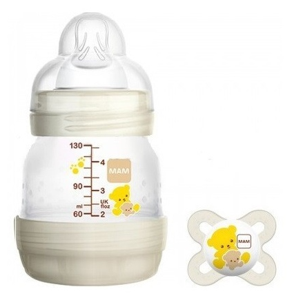 Butelka antykolkowa Easy Start 0 miesięcy 130 ml + smoczek