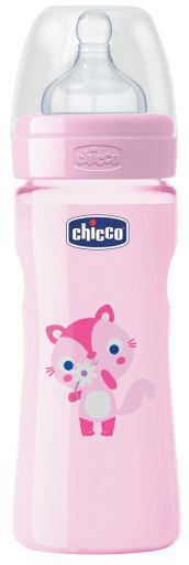 250ml butelka silikonowa o średnim przepływie 2m+