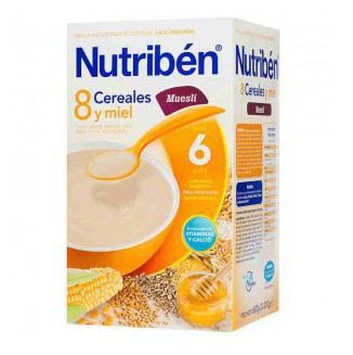 Nutriben 8 zb&oacute;ż Muesli mi&oacute;d 300 gr