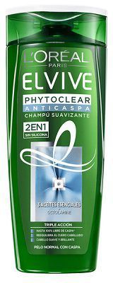 Szampon przeciwłupieżowy Elvive Phytoclear 2 w 1 370 ml