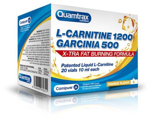 L-karnityna + Garcinia 20 fiolek
