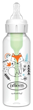 Natural Flow Options+ Butelka antykolkowa Fox z wąską szyjką 250 ml