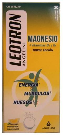 Magnez o smaku cytrynowym 30 tabletek