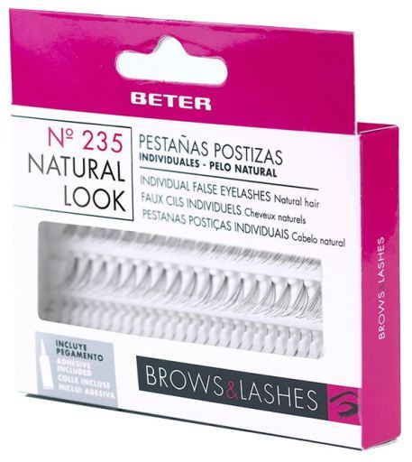 Indywidualne sztuczne rzęsy # 235 Naturalny wygląd