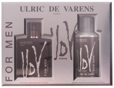 Woda toaletowa Ulric De Varens Paris For Men 100 ml Vapo + Deo 150 ml