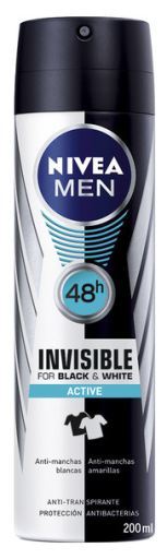 Aktywny dezodorant Men Invisible Black And White 200 ml