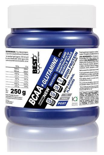 BCAA + Glutamina 6.1.1 Neutro 250 gr