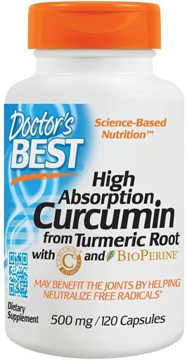 Kurkumina o wysokiej absorpcji z C3 500 mg 120 kapsułek