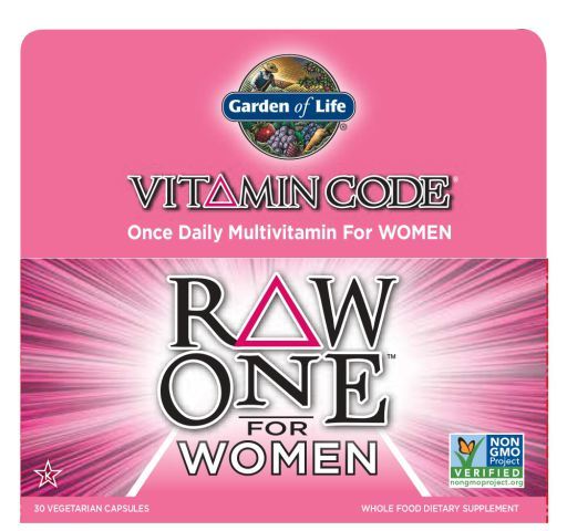 Surowy witaminowy kod dla kobiet 30 kapsułek wegetariańskich