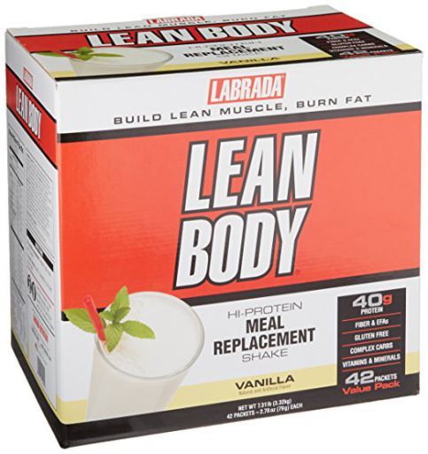 Lean Body Meal Replacement Shake Vanilla 42 Packs