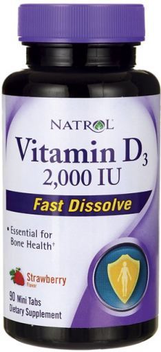 Witamina D3 Fast Dissolve 2000Iu 90 tabletek