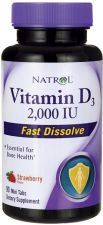 Witamina D3 Fast Dissolve 2000Iu 90 tabletek