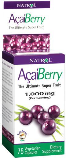 Acai 1000Mg 75 kapsułek wegetariańskich