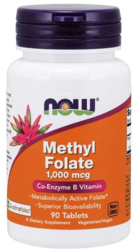 Methil Folate 1000 mg 90 Capsules