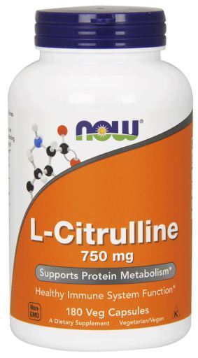 L-cytrulina 750 mg 180 kapsułek warzywnych