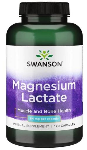 Mleczan magnezu 84 mg 120 kapsułek