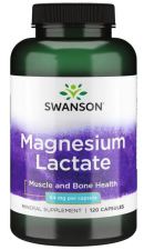 Mleczan magnezu 84 mg 120 kapsułek