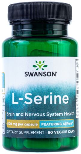 Ajipure L-Seryna 500 mg 60 Kapsułek