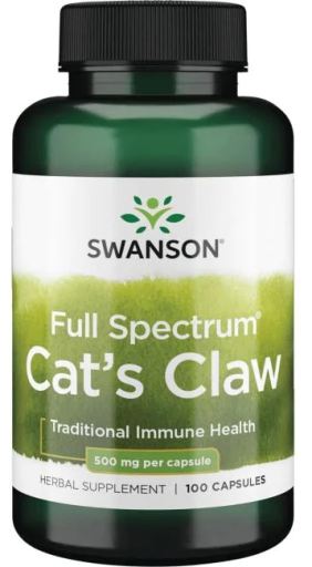 Cat'S Claw 500 mg 100 kapsułek
