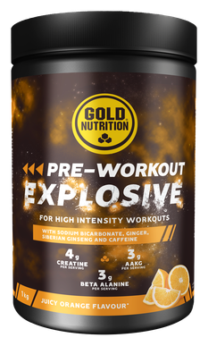 GoldNutrition Przedtrening&oacute;wka Explosive Orange 1 kg