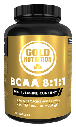 GoldNutrition BCAA 8:1:1 Force 200 tabletek