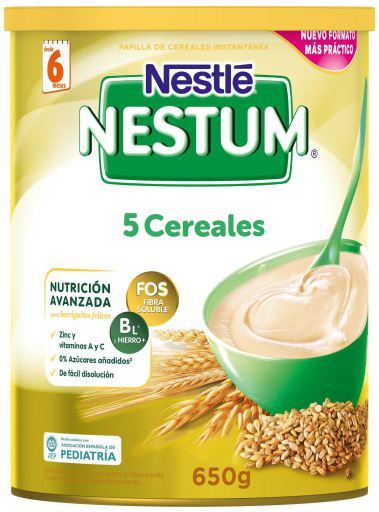 Nestum 5 zb&oacute;ż 6 miesięcy 650 gr