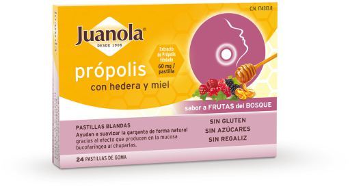 Propolis + Bluszcz z miodem i aromatem owoców leśnych