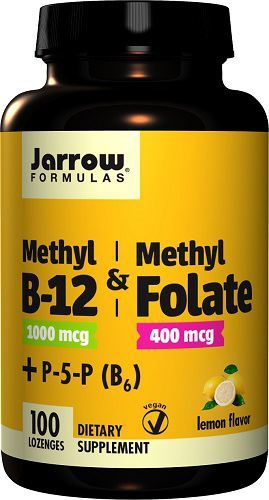 Metyl B12 i folian metylu 400 mg Cytryna 100 tabletek