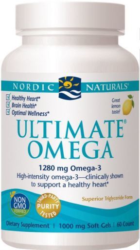 Ostateczne kapsułki Omega Lemon 60