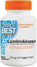 Lumbrokinaza 20 mg 60 kapsułek