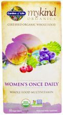 Mykind Organics Women&#39;s Once Daily 60 tabletek wegańskich