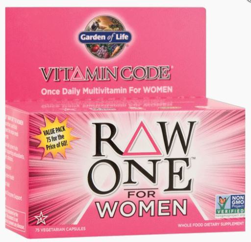 Vitamin Code Raw One dla kobiet 75 vcaps