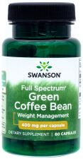 Pełne spektrum ziaren zielonej kawy 400 mg 60 kapsułek