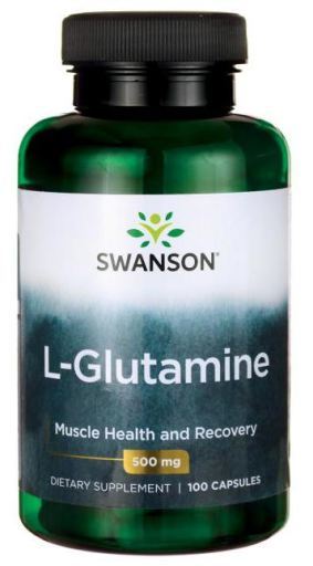 L-Glutamina 500 mg 100 kapsułek