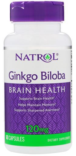 Ginkgo Biloba 120 mg 60 kapsułek