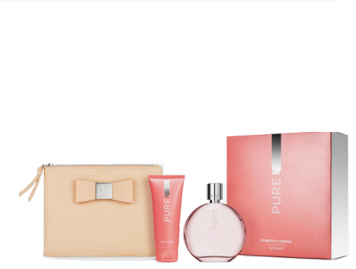 Męska woda toaletowa EDT Spray Pure Women 120 ml Set 3 sztuki