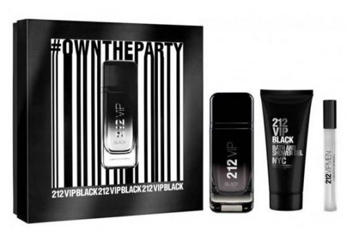 212 Vip Black Pack 3 sztuki
