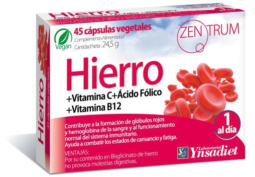 Żelazo 45 kapsułek