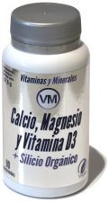 VM Wapń, Magnez i Wit. D3 + Krzem organiczny 90 tabletek